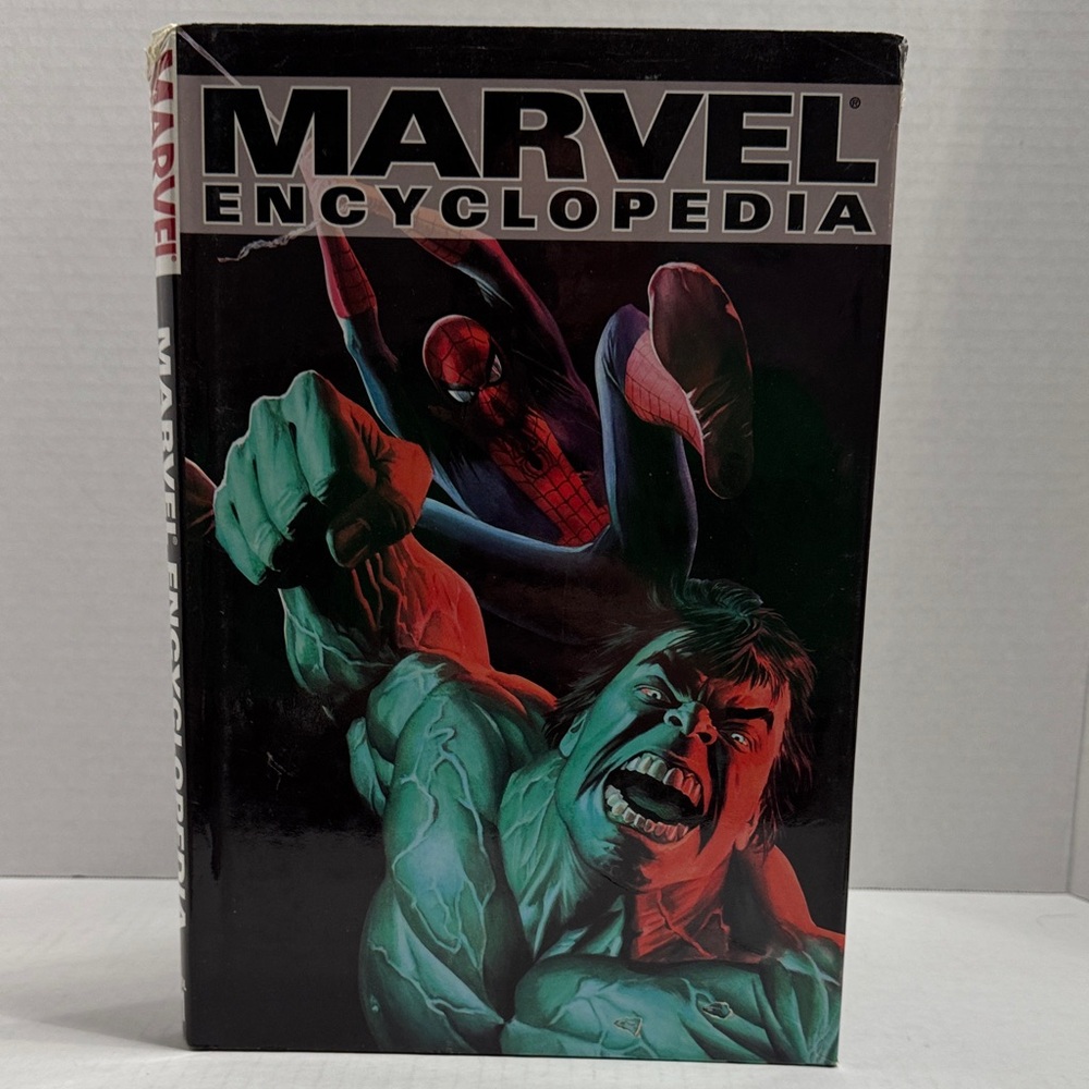 Marvel Encyclopedia with Red and Green Cover